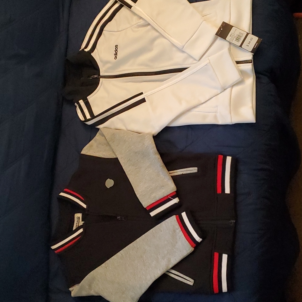 Boys Adidas and Buffalo Sweaters